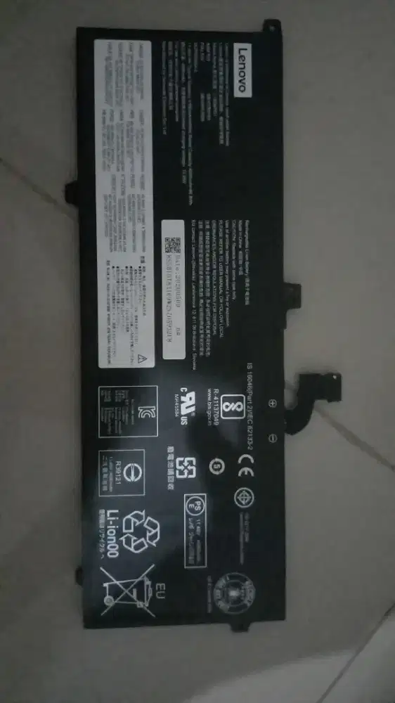 Baterai copotan thinkpad x390