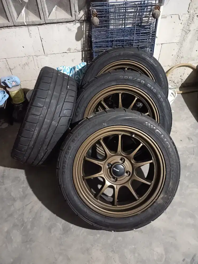 Velg R16 dnz wheels city yaris jazz swift vios civic lancer corolla