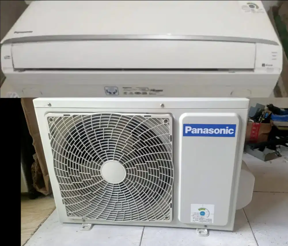 Jual ac Panasonic 1/2 pk R32 lowwat 360 watt kondisi 95% ori semua