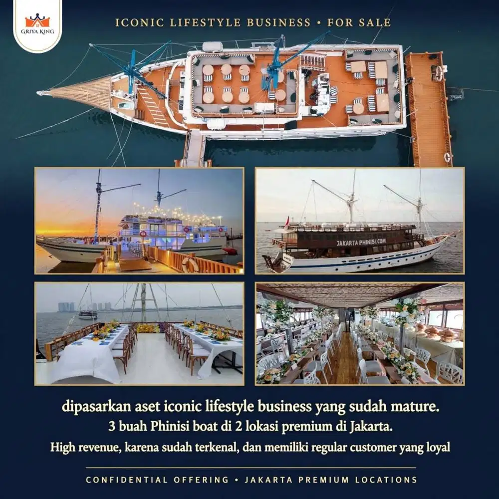 Dipasarkan : 3 Iconic Phinisi boat yang terkenal