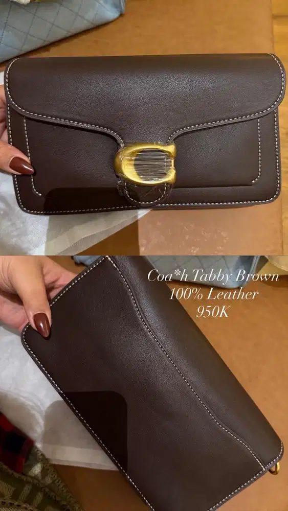 Coa*h Tabby Bag in Brown