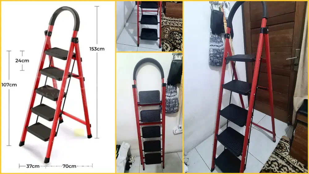 Tangga lipat 5 jenjang