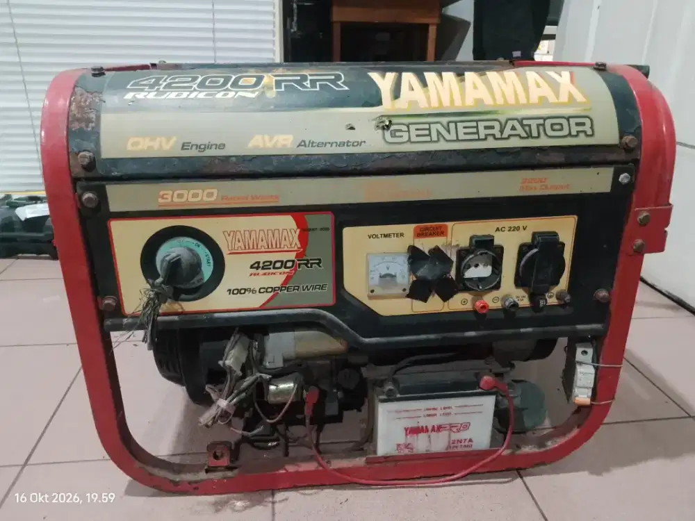 Genset yamamax 4200RR