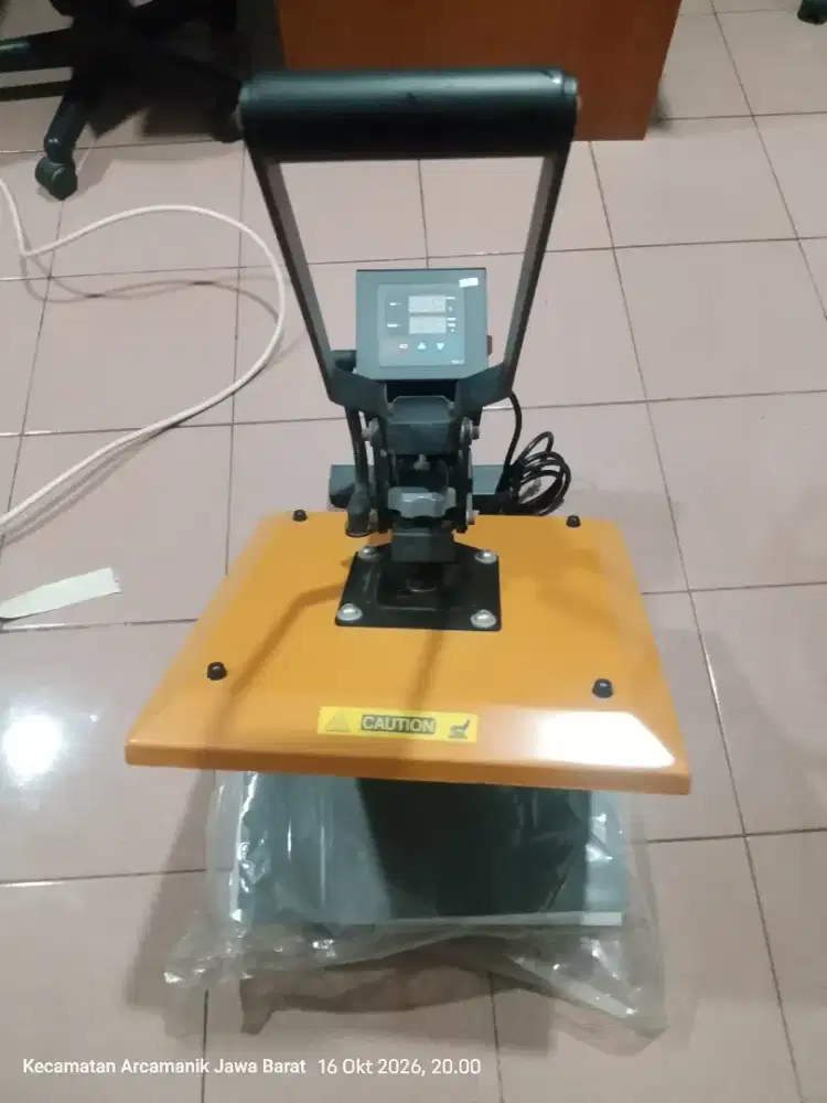 Mesin press sablon baju dtf