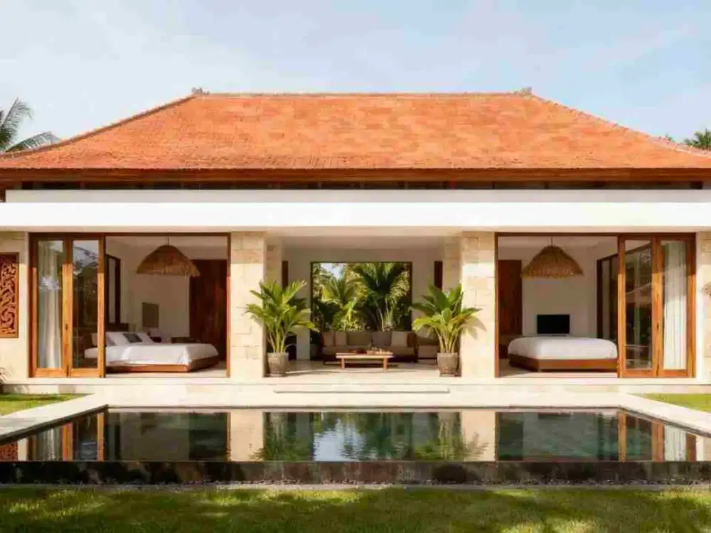 Villa Indent Cocok Buat Investasi, View Sawah, Hrg Murah @Yeh Gangga, Bongan, Tabanan dkt Canggu