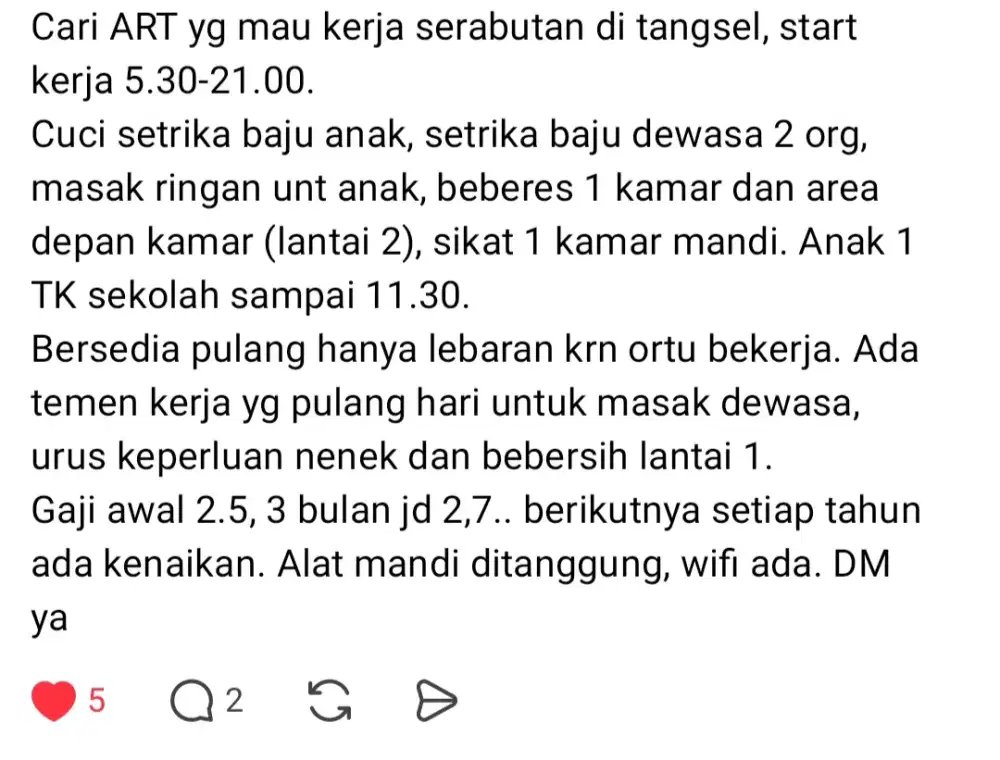 Loker art, untuk ahir Oktober