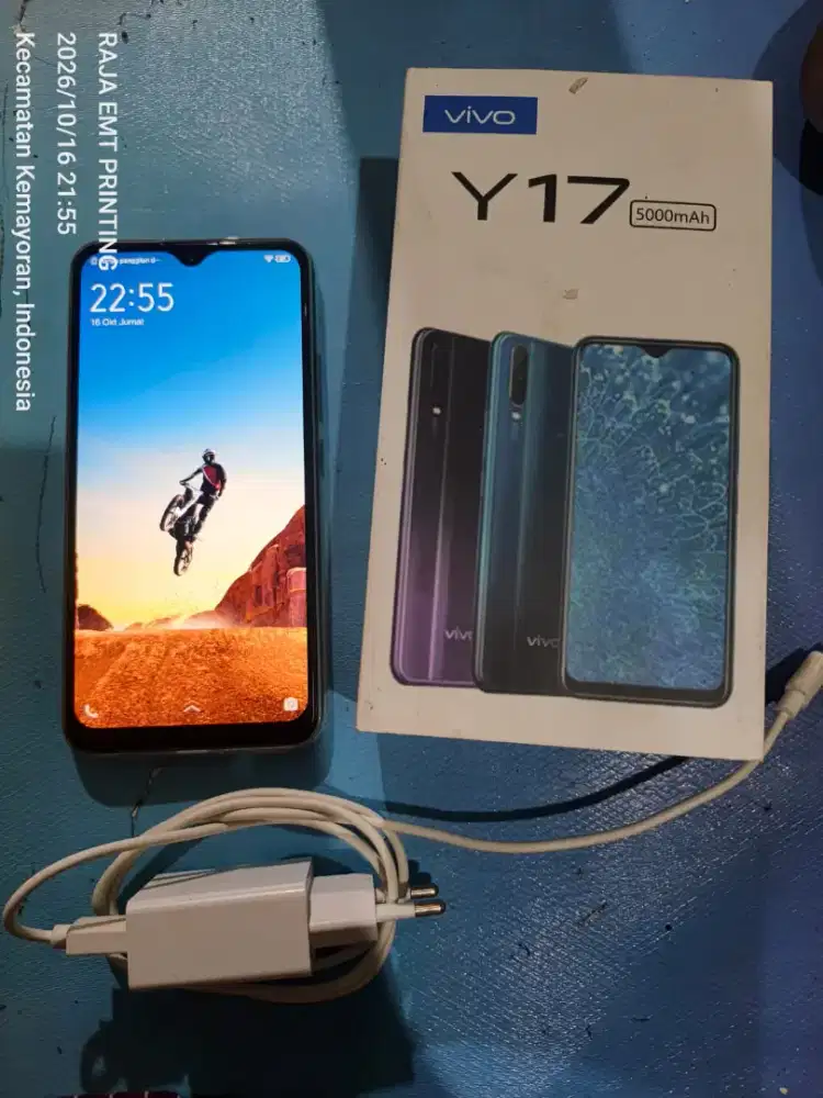 Hp vivo y17 jringn 4g ram 8/256gb lyr poni 8in adik jari