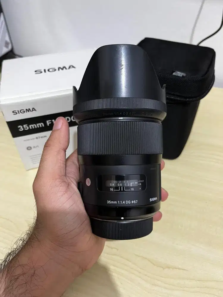 Sigma Art 35mm F1.4 For Nikon Fullset