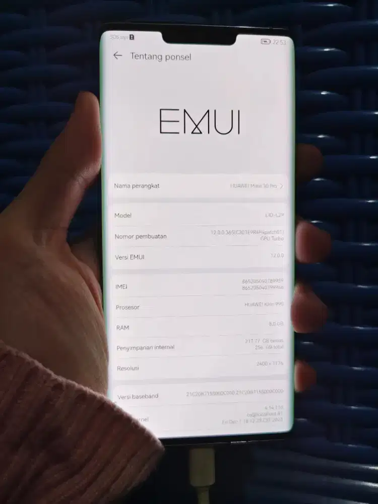 Huawei Mate 30 Pro 8/256 Mulus Normal 100%