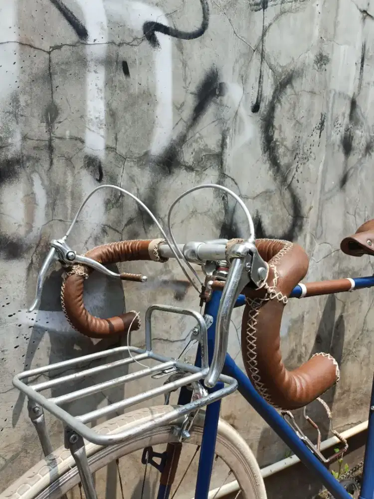 jual dropbar set alloy leather