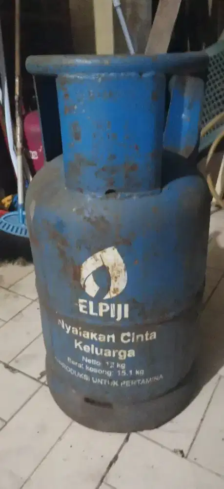 Tabung gas biru 12kg elpiji