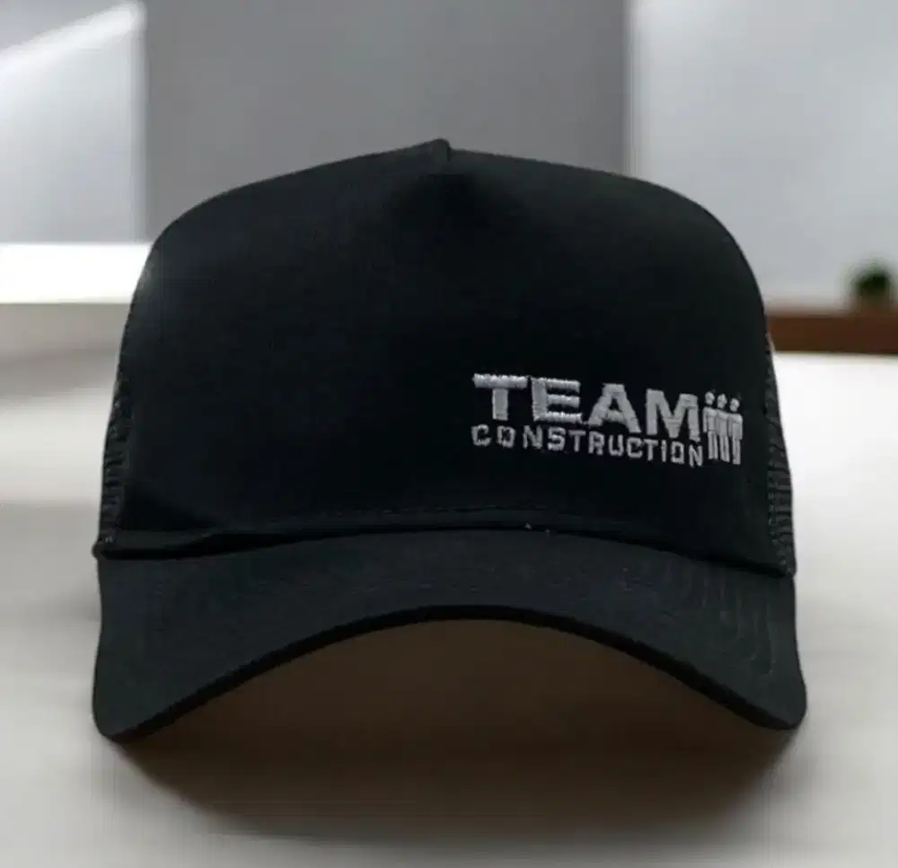 Topi New Era Trucker Snapback 9FORTY Custom Team Construction second