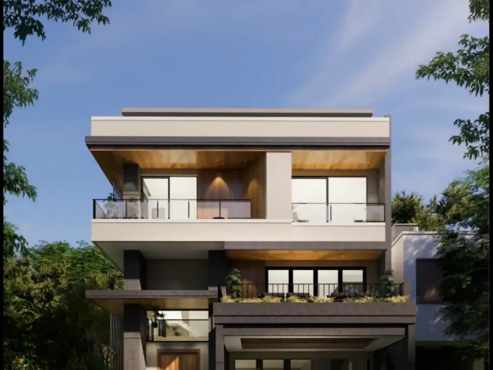Dijual MODERN TROPICAL HOUSE, BRAND NEW BSD