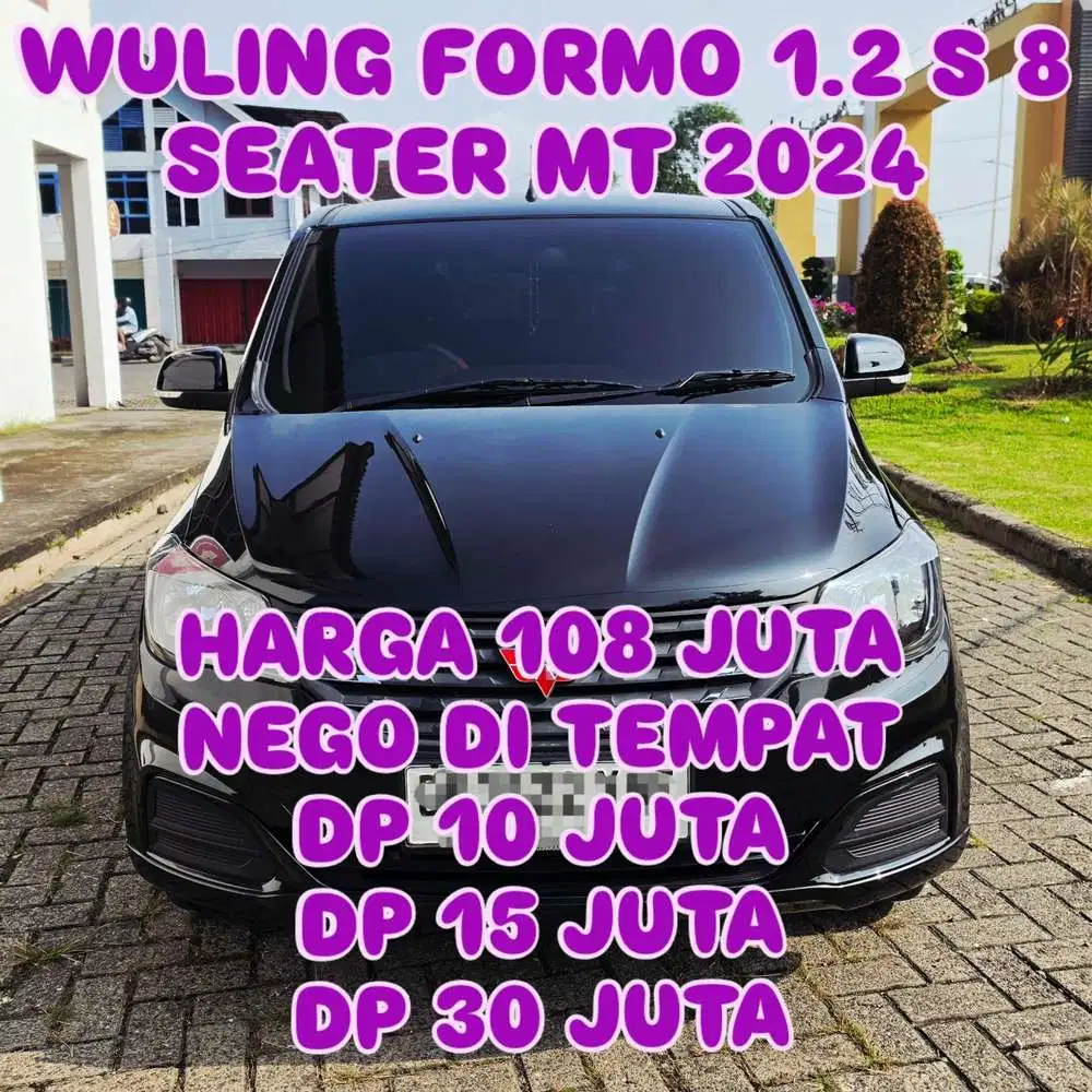 Wuling Formo 2024 Bensin DP 10 JUTA