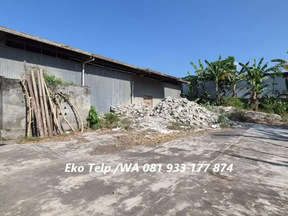 Dijual Tanah dan Gudang di Jalan Raya Utama Lembar - Mataram