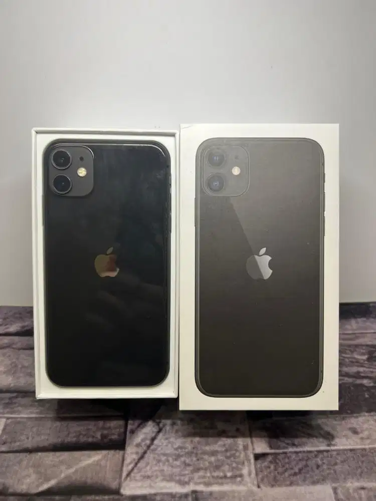 iphone 11/64 hitam