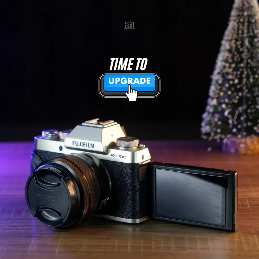 Fujifilm X-T100 (Sudah 4K) Fullfitur/Mirrorless Fujifilm XT100
