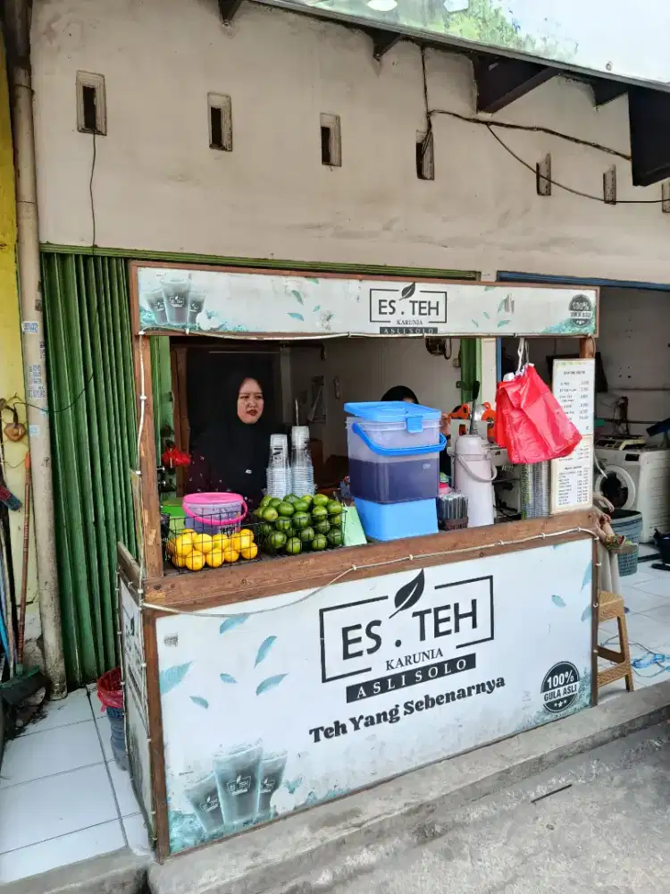 Loker jaga stand es teh