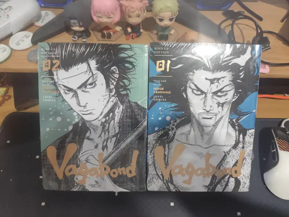 Komik vagabond bind up 1 dan 2 sealed