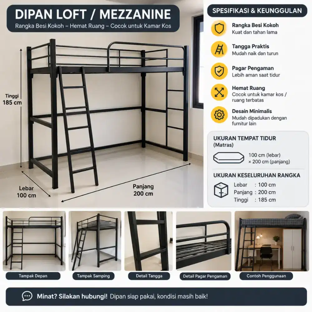 Dipan loft/ mezzanine