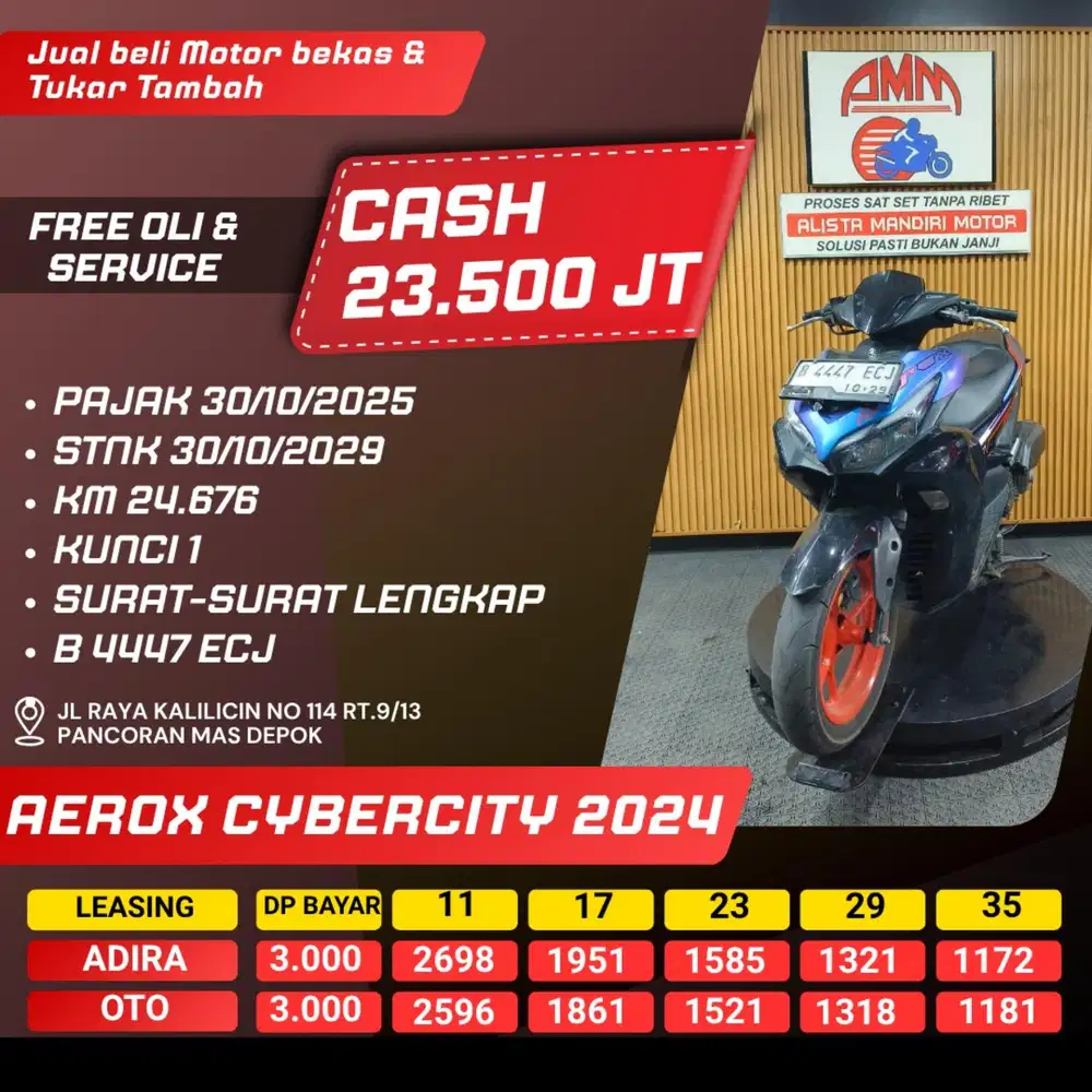 AEROZ CYBERCITY 2024 CASH / KREDIT ALISTA