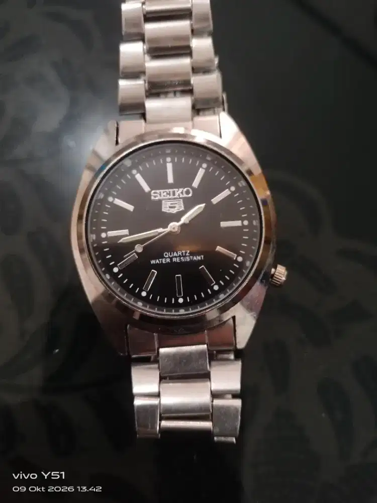 Jam tangan seiko 5 manual kondisi normal