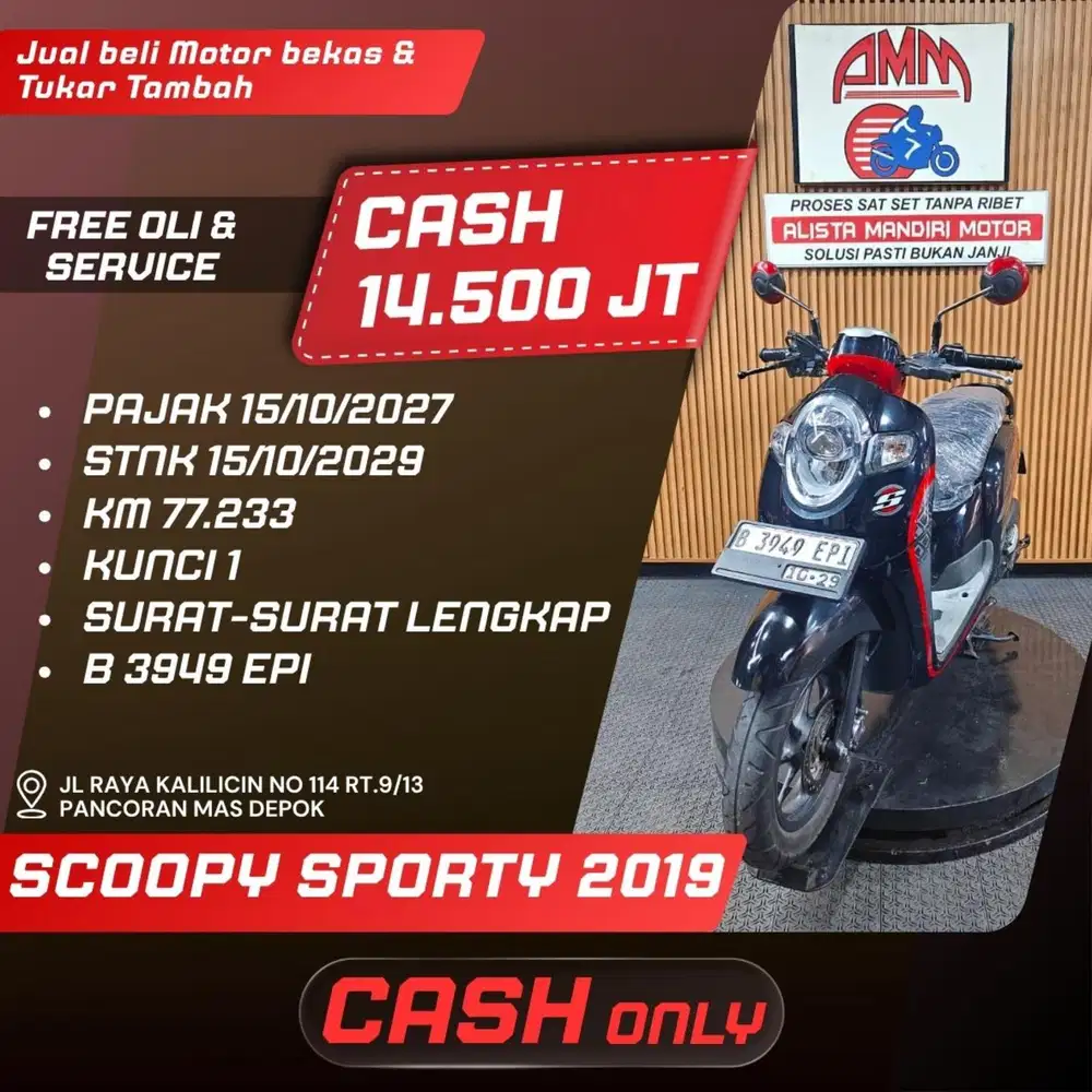 AEROX 155 VVA 2019 PAJAK HIDUP SPAYLATER KREDIVO CASH / KREDIT ALISTA