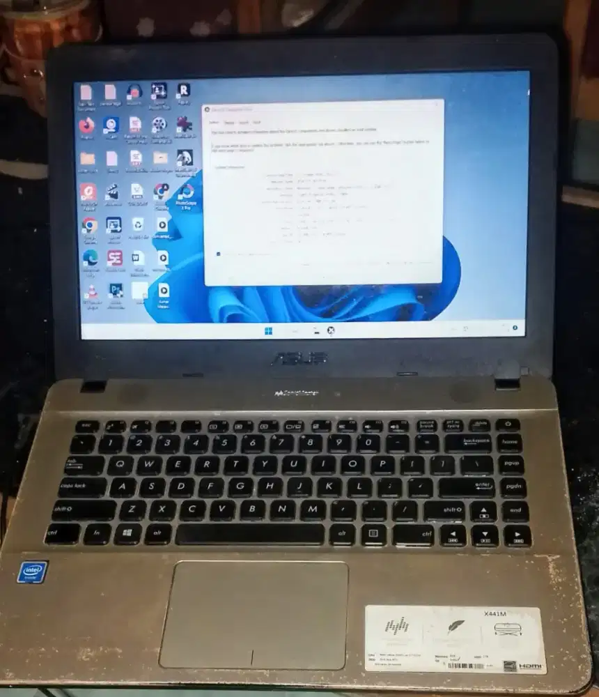 Laptop Asus X441ma