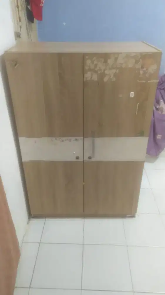Lemari 2 pintu kokoh