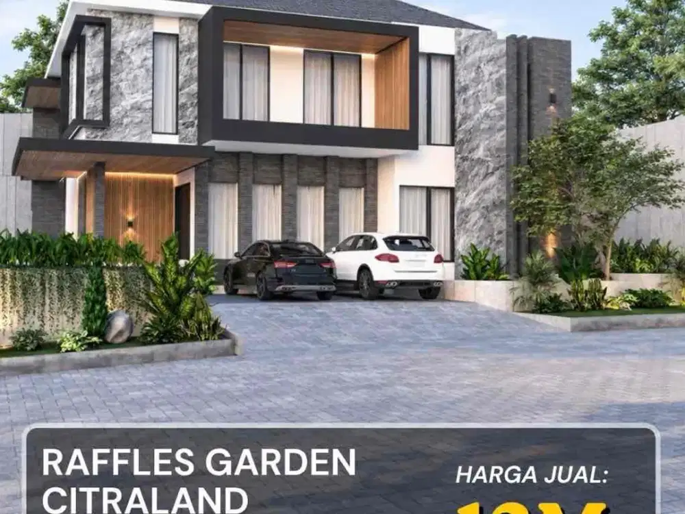 DIJUAL RUMAH BARU SURABAYA BARAT RAFFLES, CITRALAND