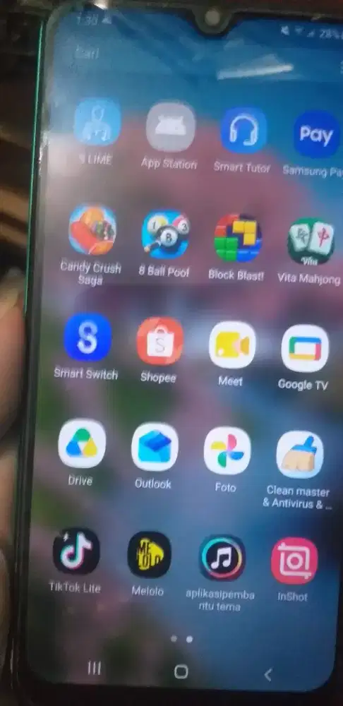 Hp samsung M30s ram 4 Gb
