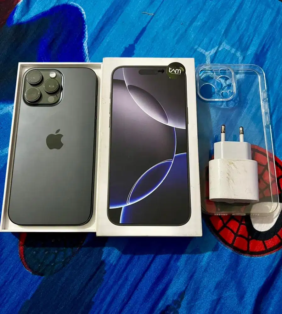 IPHONE 16 PRO MAX 256GB RESMI IBOX BH 90%