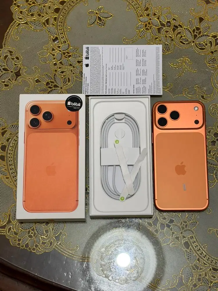 iPhone 17 Pro Max 256gb iBox Baru 1 Bulan Like New NET