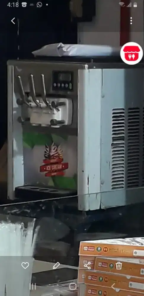 Mesin es krim wiratech wir818t