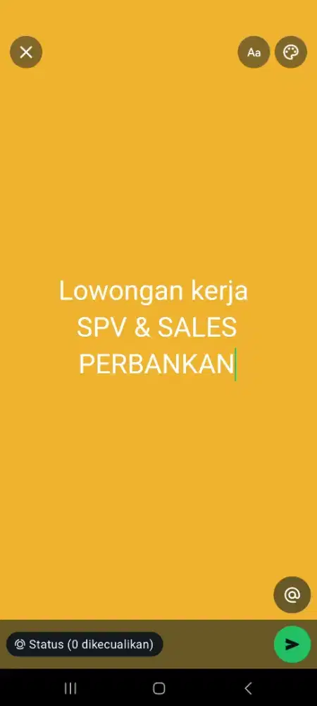 SPV & SALES PERBANKAN