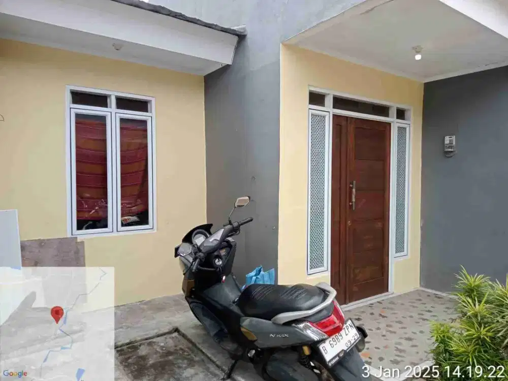 rumah siap huni shm masuk mobil di sawangan depok atau tepat nya dekat rs arrapik