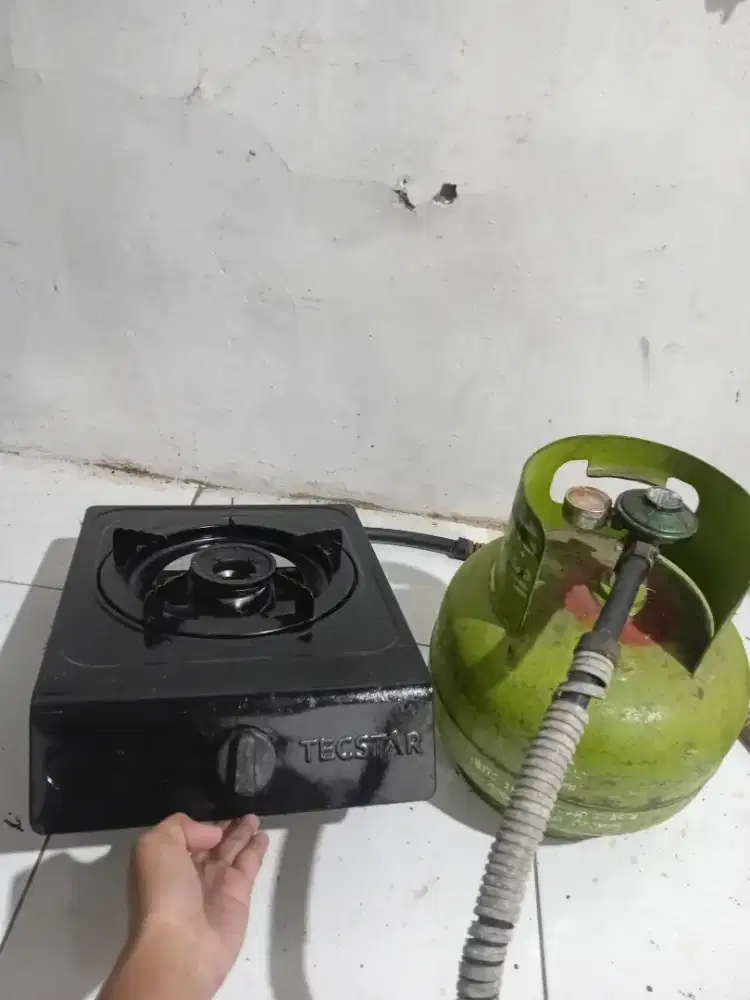 Kompor gas sepaketan siap pakai harga 350ribu siap antar sekarang