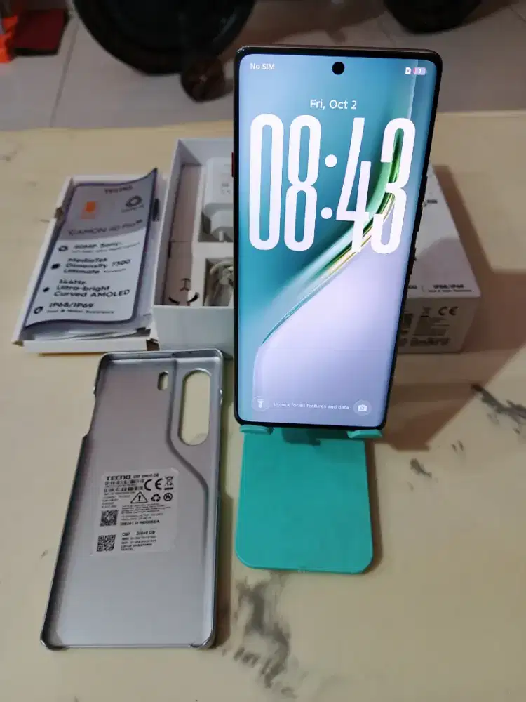 Camon 40 Pro 5G 256/8 Fullset
