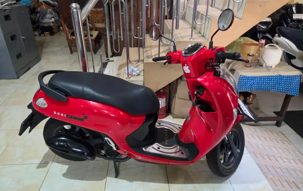 Scoopy all new merah 2025 low km gbm