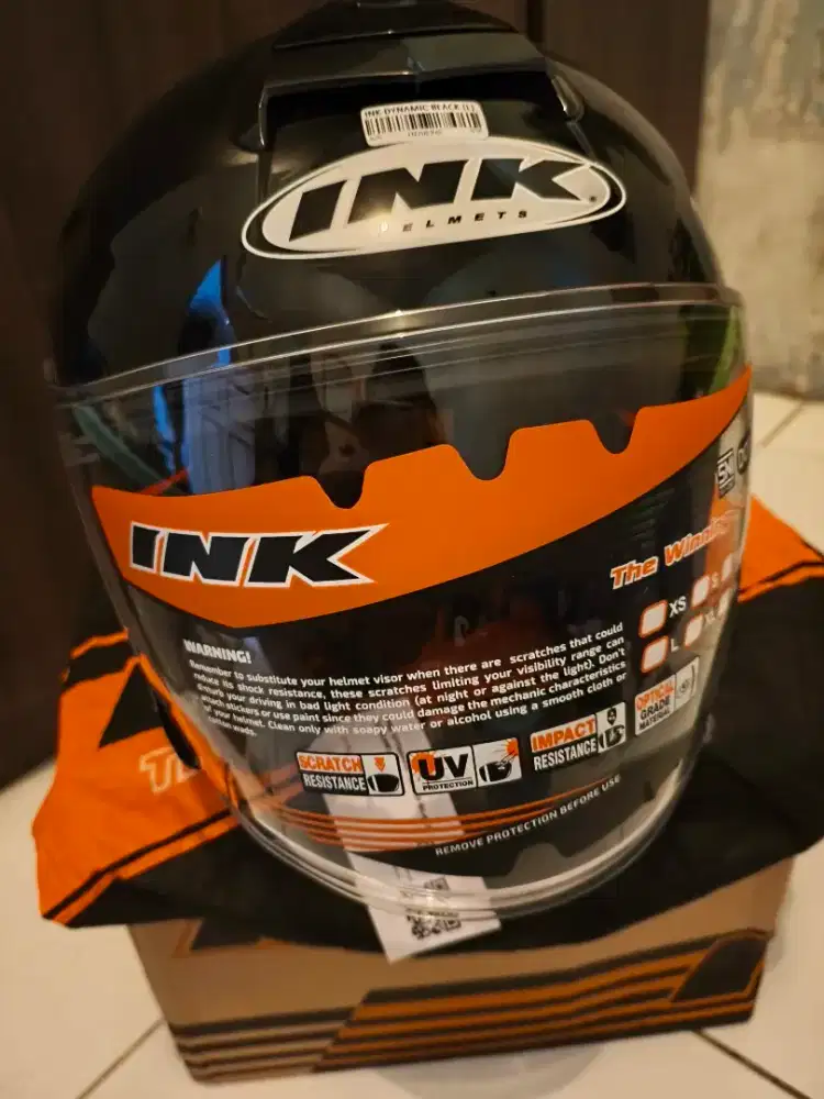 helm ink dynamic size L black gloss
