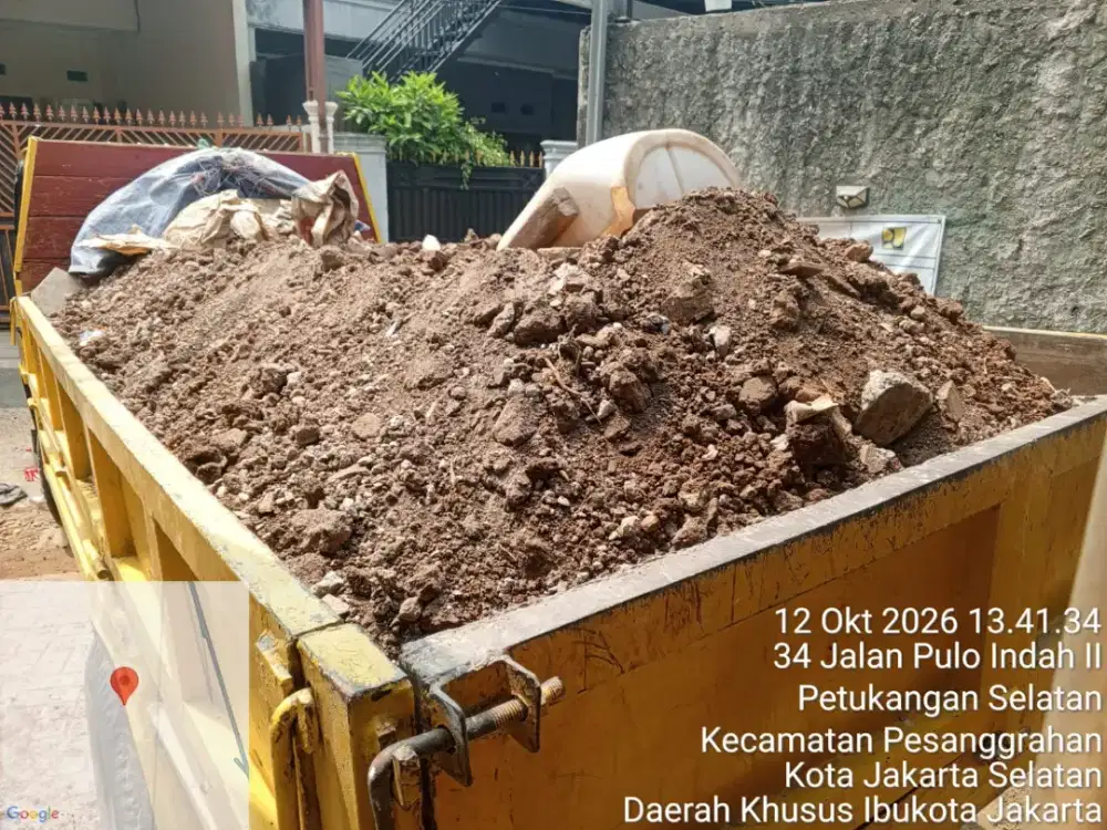 Jasa buang puing dan angkut sampah