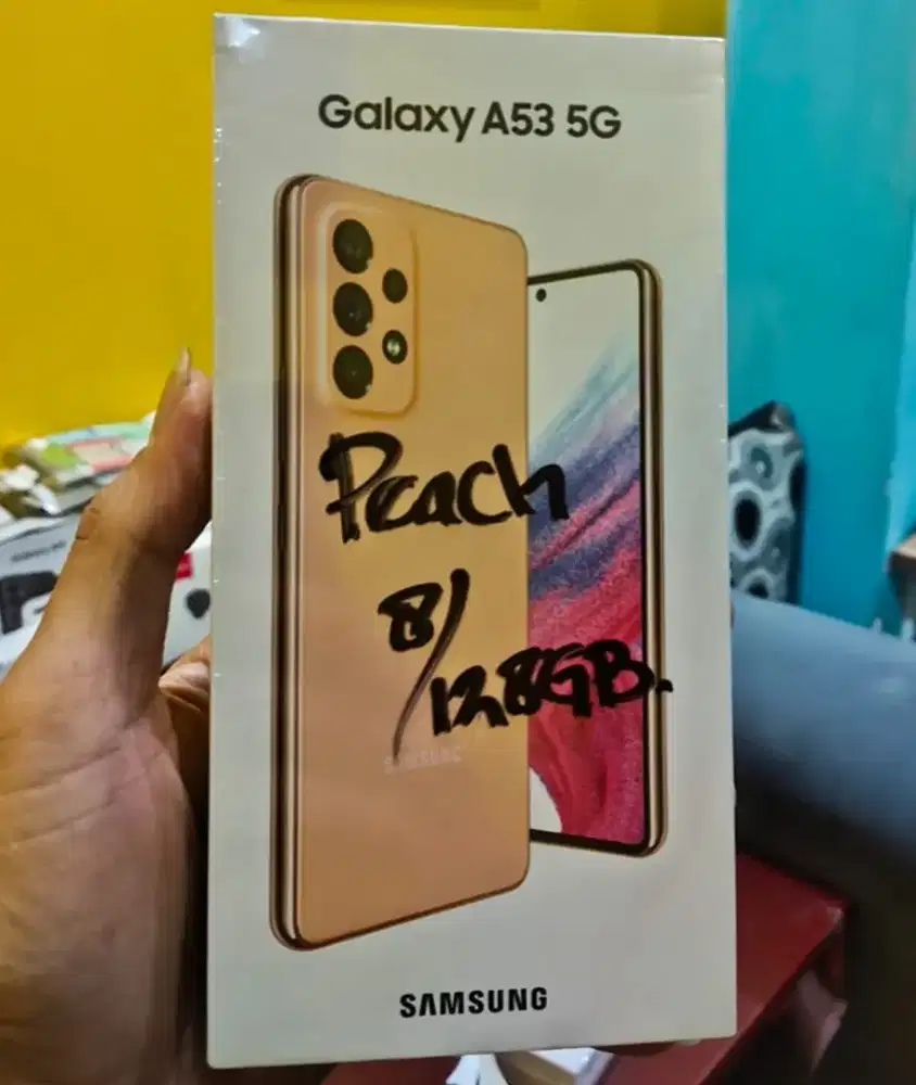 Samsung Galaxy A53 5G 8GB+128GB Peach NEW Garansi Resmi SEIN