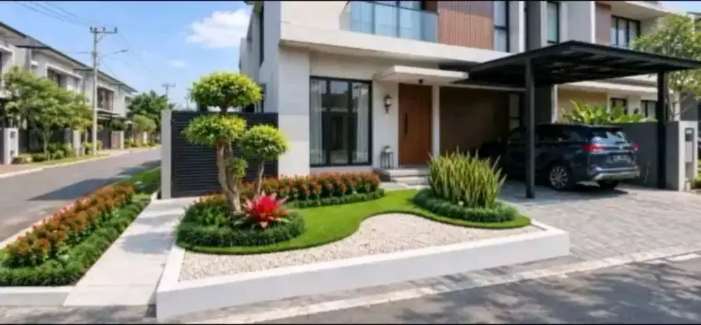 Taman dan kolam koi