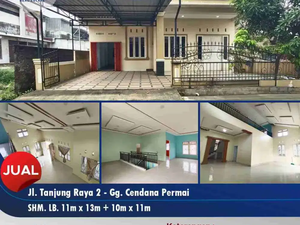 Rumah dengan tanah luas