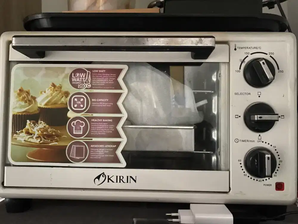 Oven Listrik Low Watt 19L