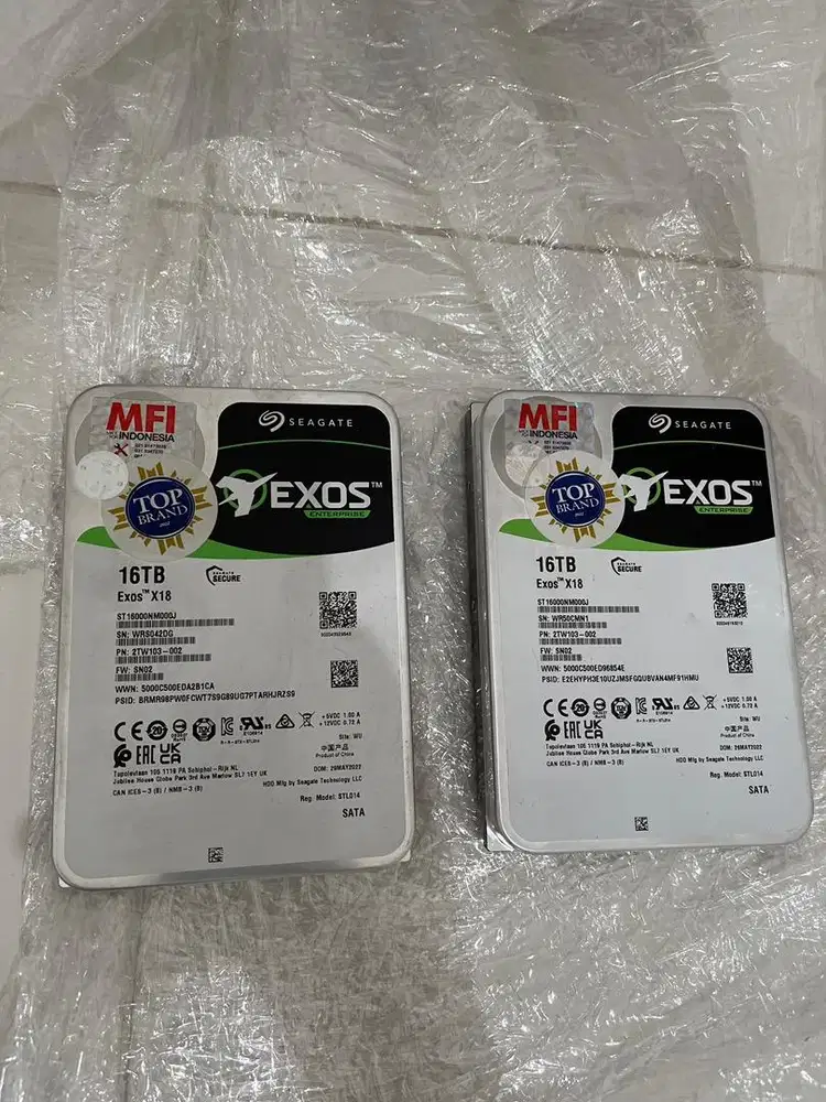 Hardisk Exos X18 | 16 TB