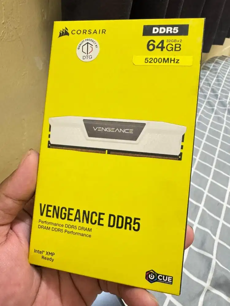 RAM DDR5 64GB (32Gb x 2) corsair vengeance