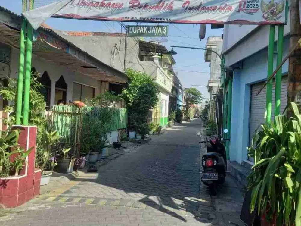 Rumah Surat Ijo Dupak Jaya Surabaya Dekat Pusat Grosir PGS&Pasar Turi, Pelabuhan Tanjung Perak dan Tol Dupak