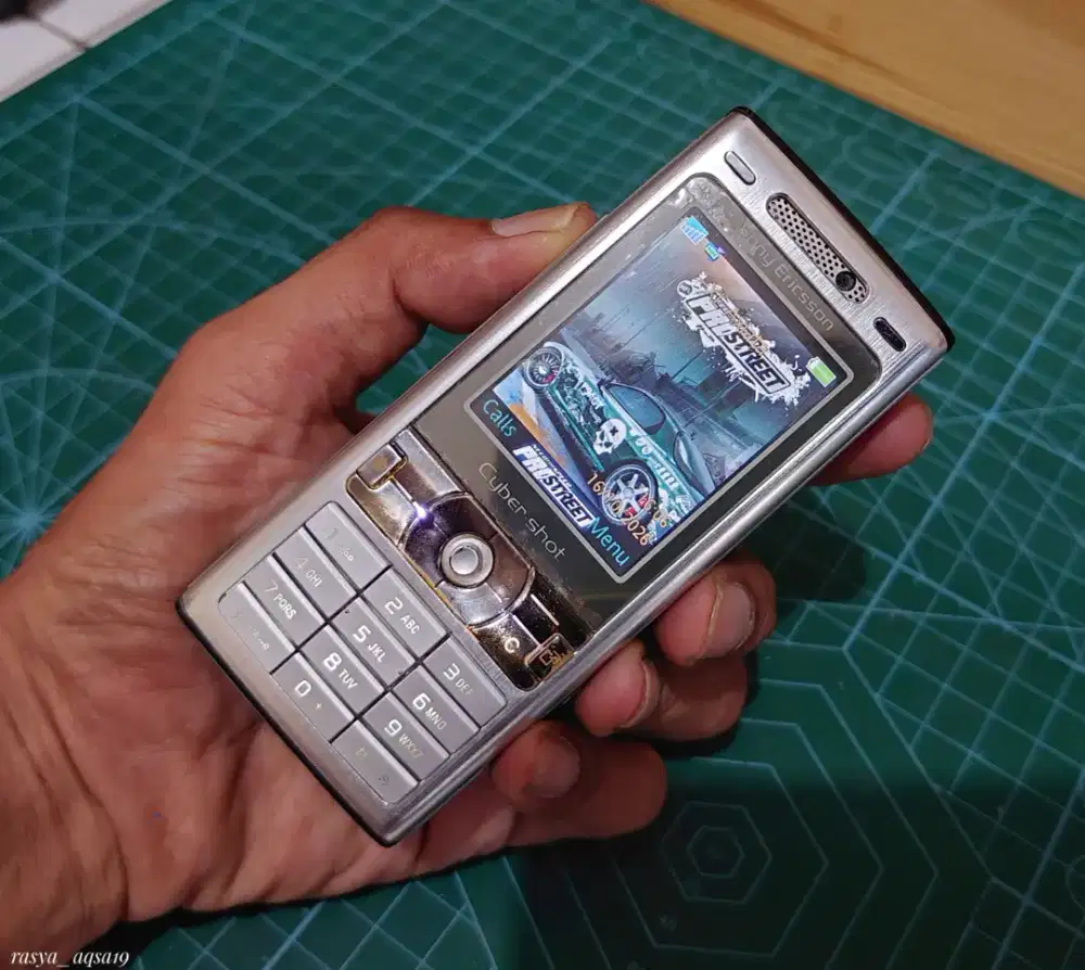 Sony ericsson k800i cybershoot silver mulus all operator
