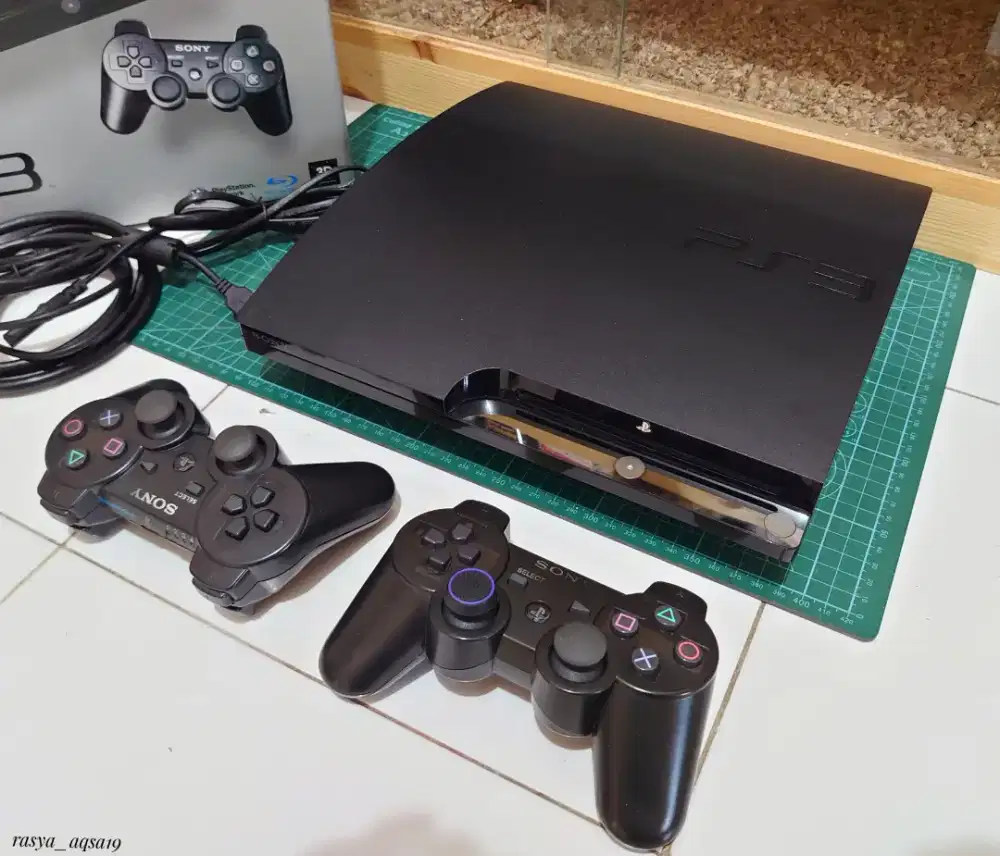 PS3 slim seri 25xxx 320GB siap lembur